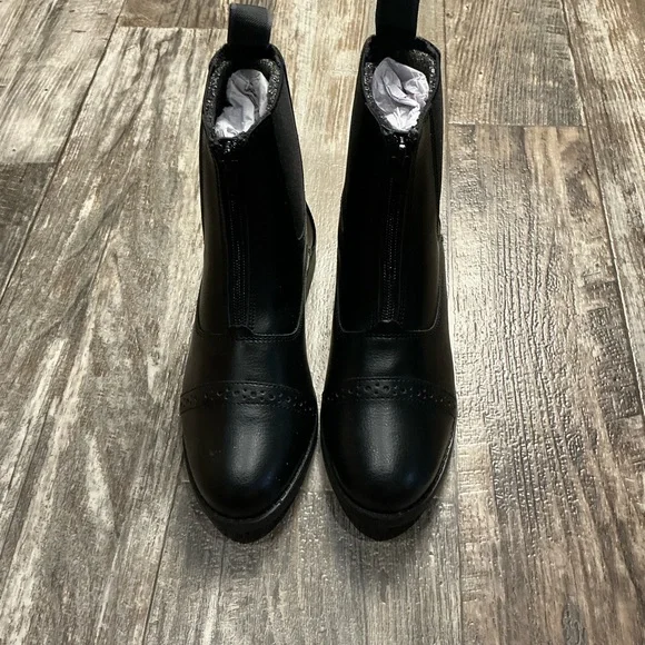 Stylish Black Kids Rain Boots Size 3 - Picture 11 of 12